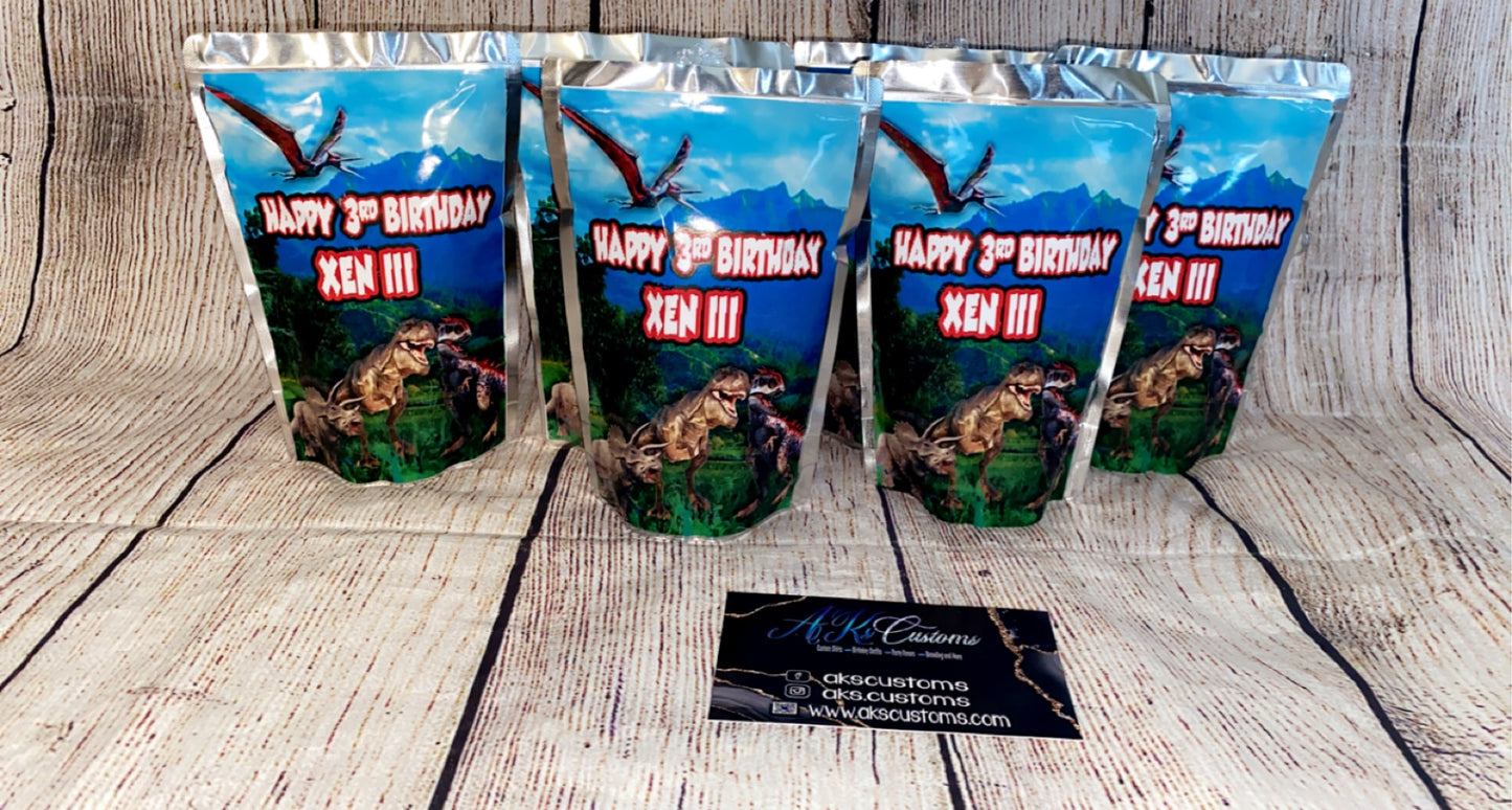 JUICE POUCHES LABELS