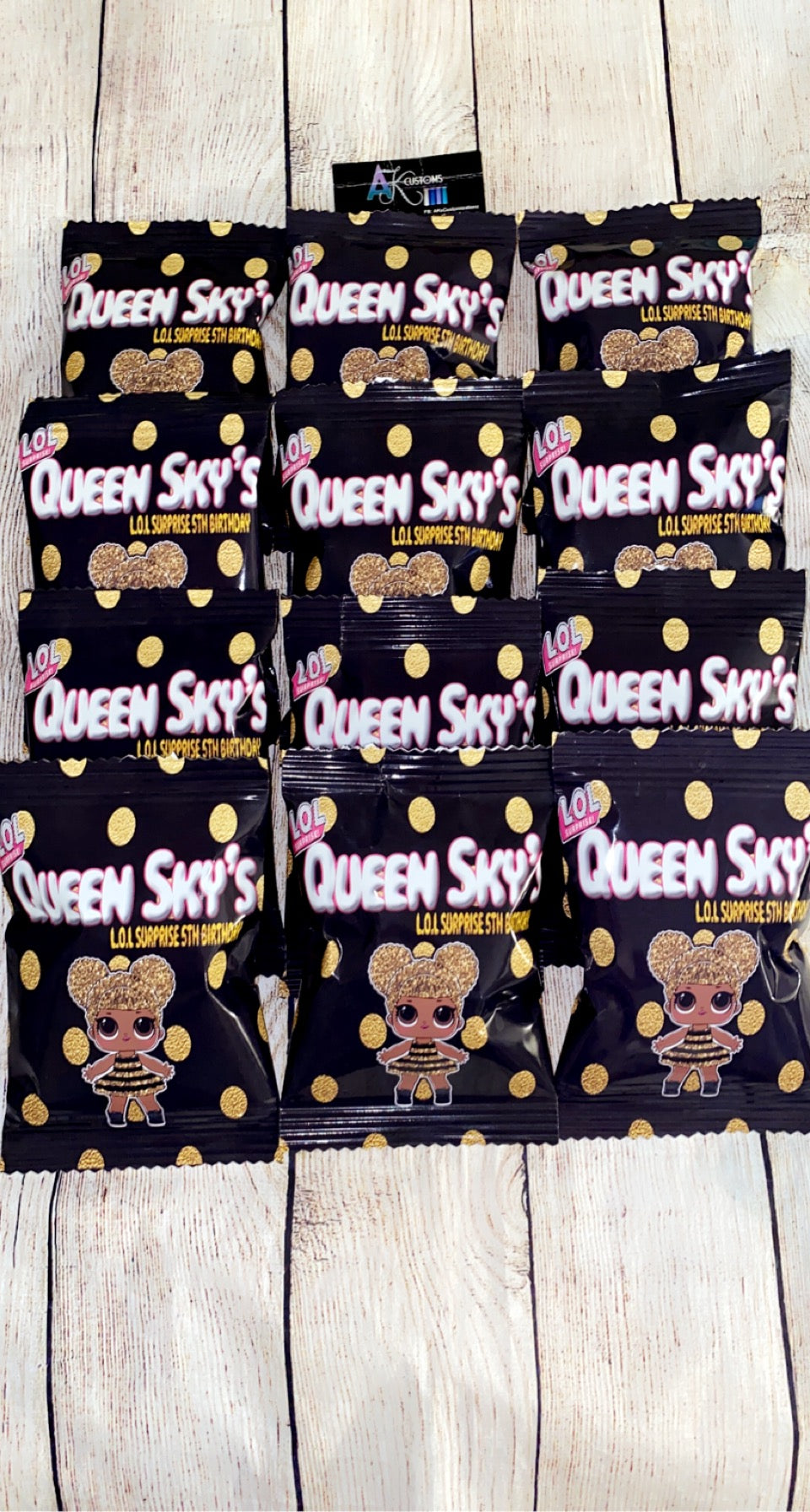 Custom Chip Bags (DOZEN)