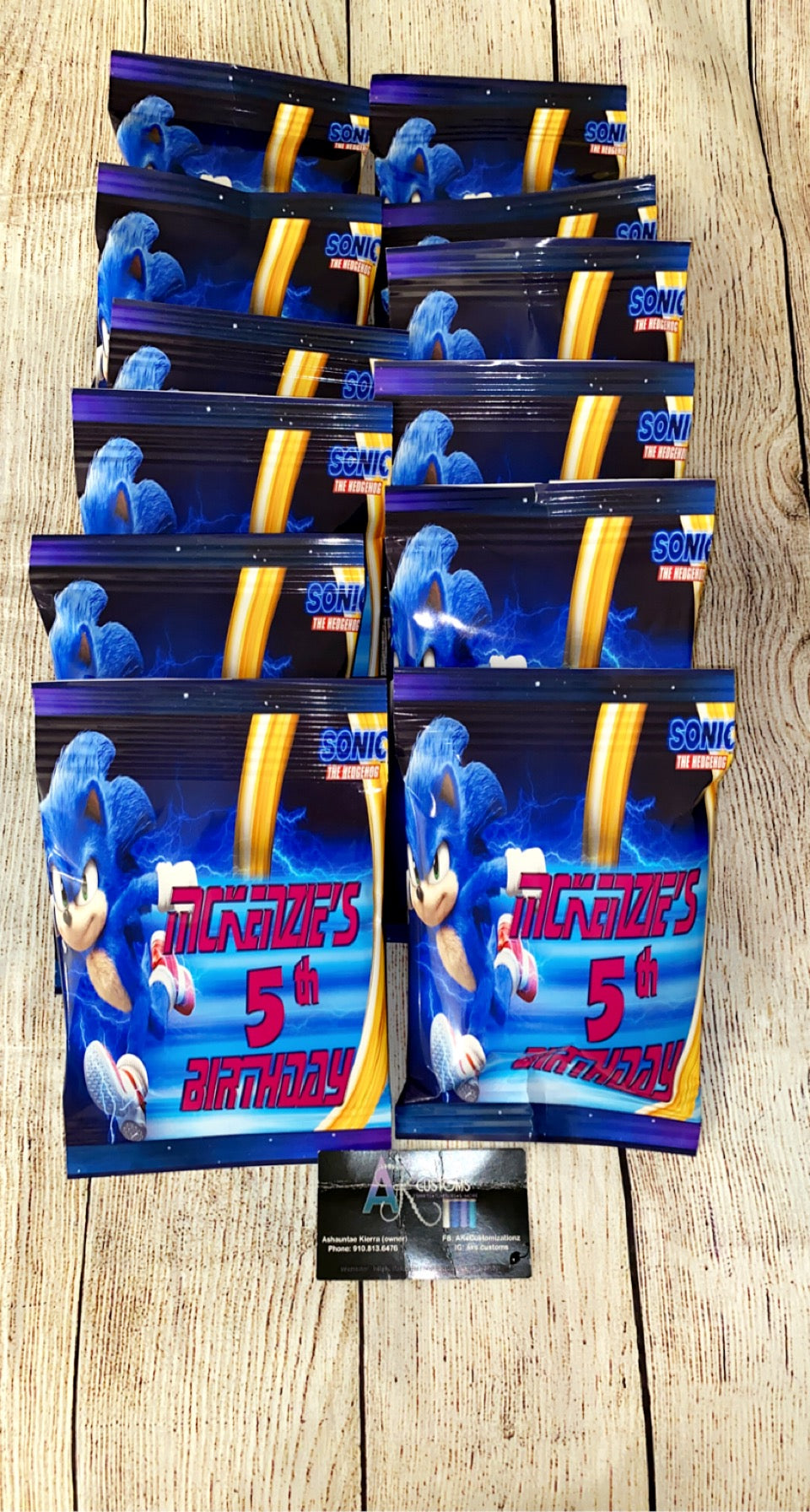 Custom Chip Bags (DOZEN)
