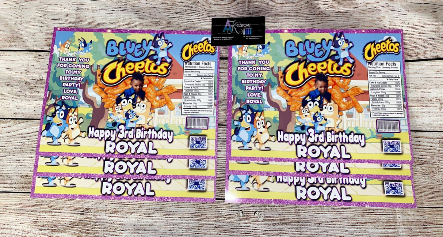 Custom Chip Bags (DOZEN)