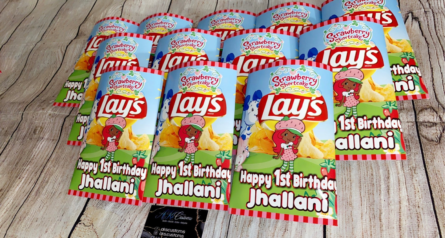 Custom Chip Bags (DOZEN)