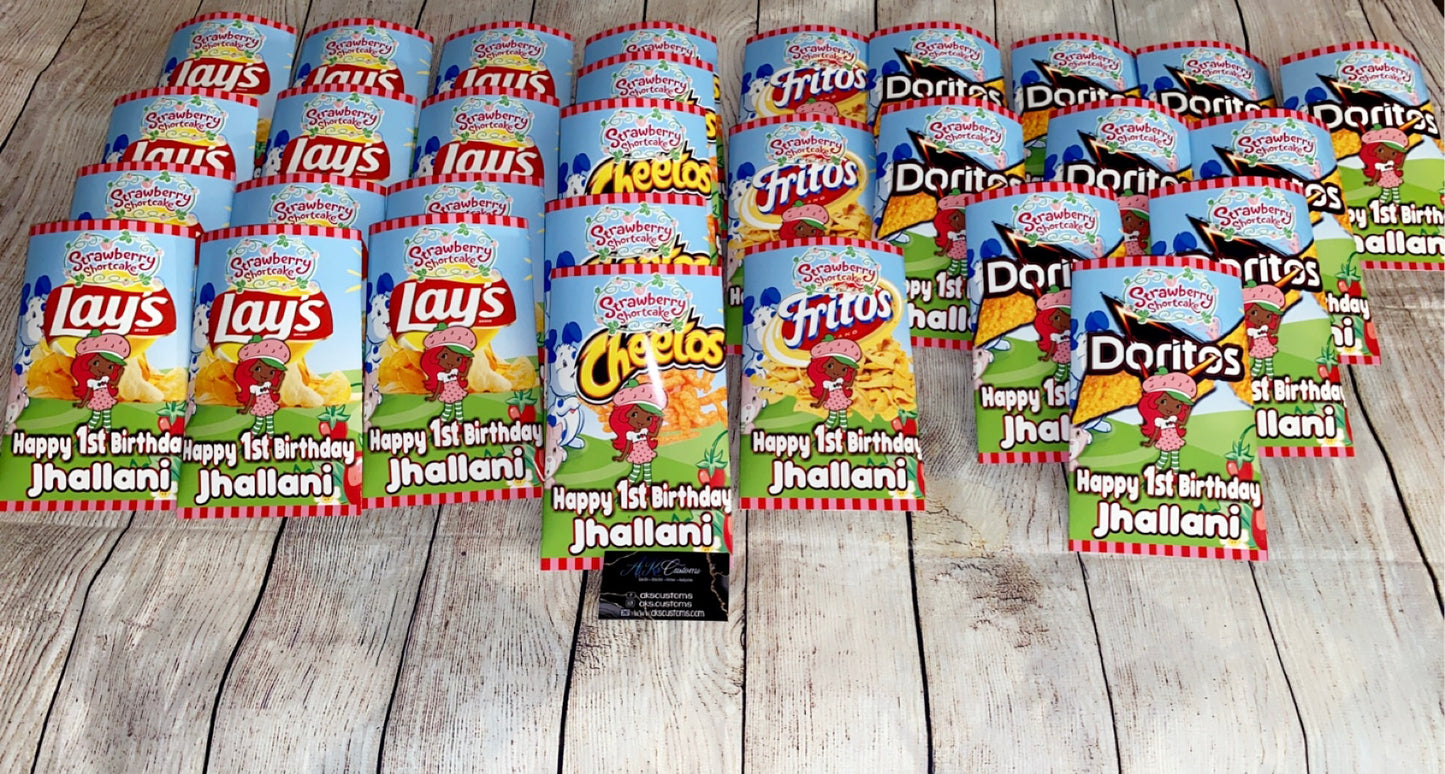 Custom Chip Bags (DOZEN)