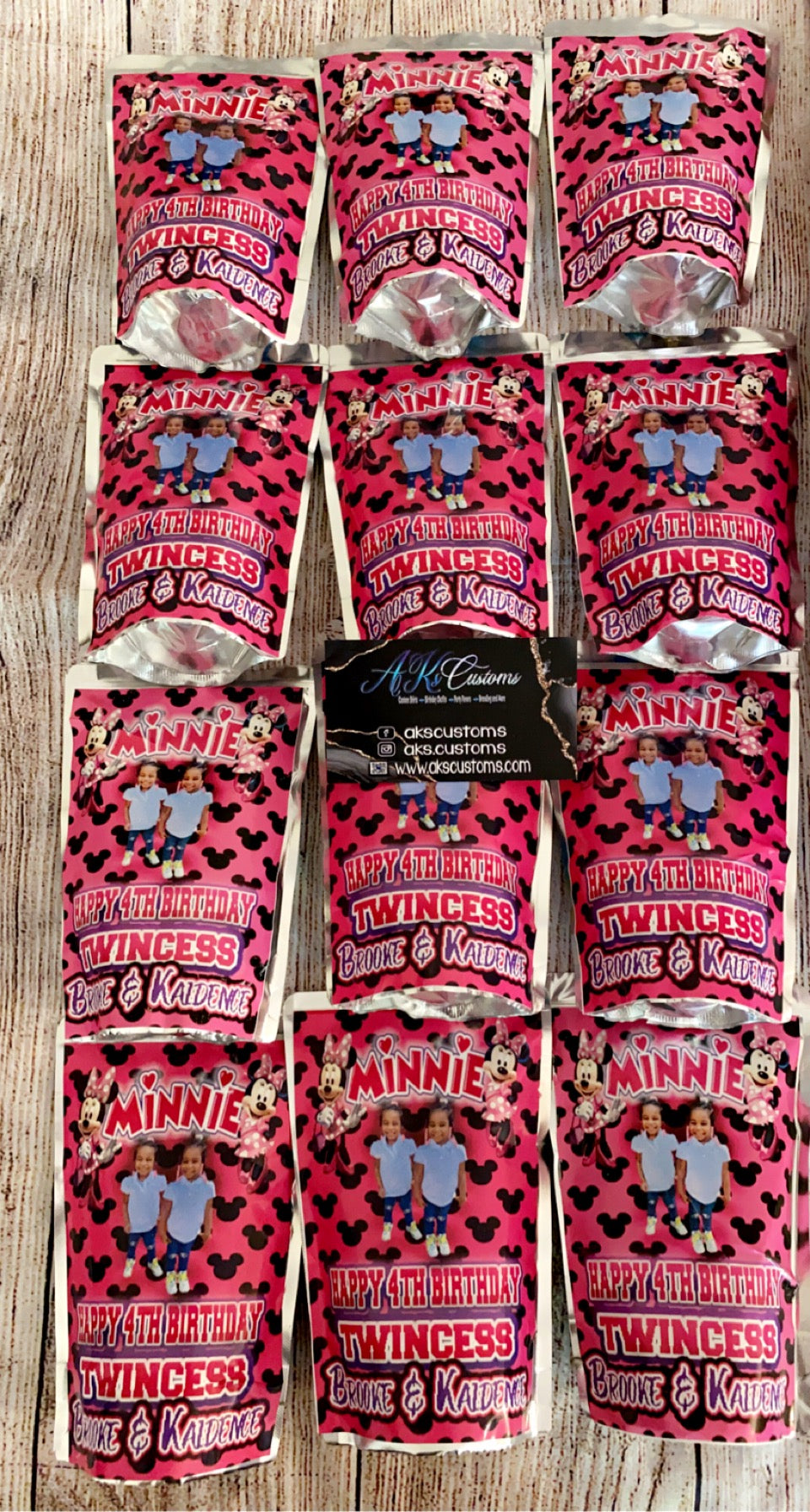 JUICE POUCHES LABELS