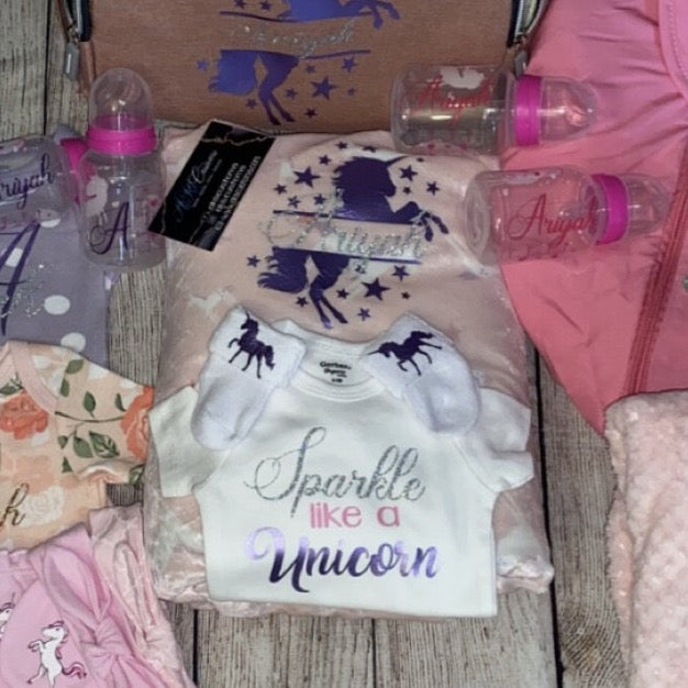 Custom infant Blankets