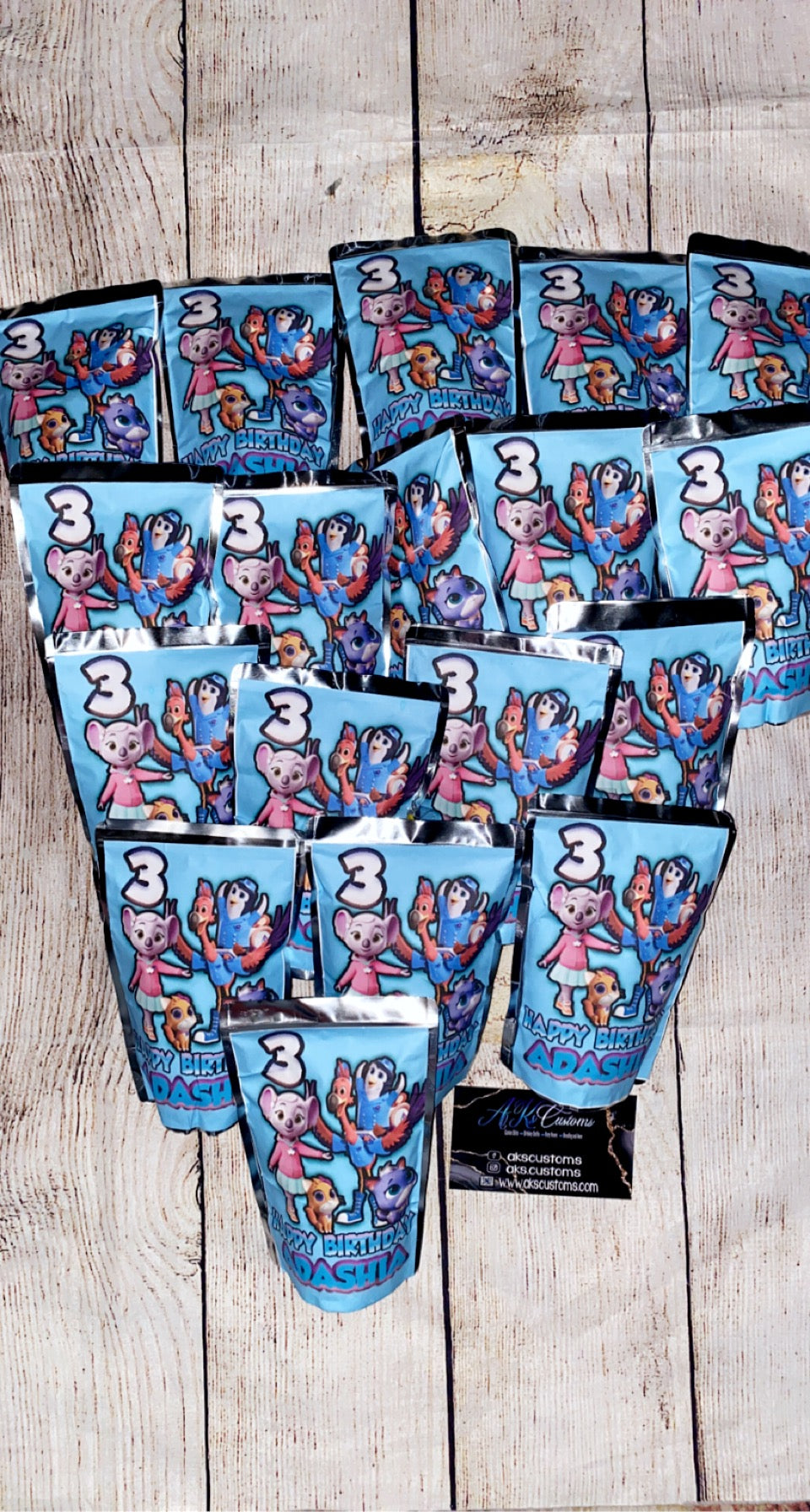 JUICE POUCHES LABELS