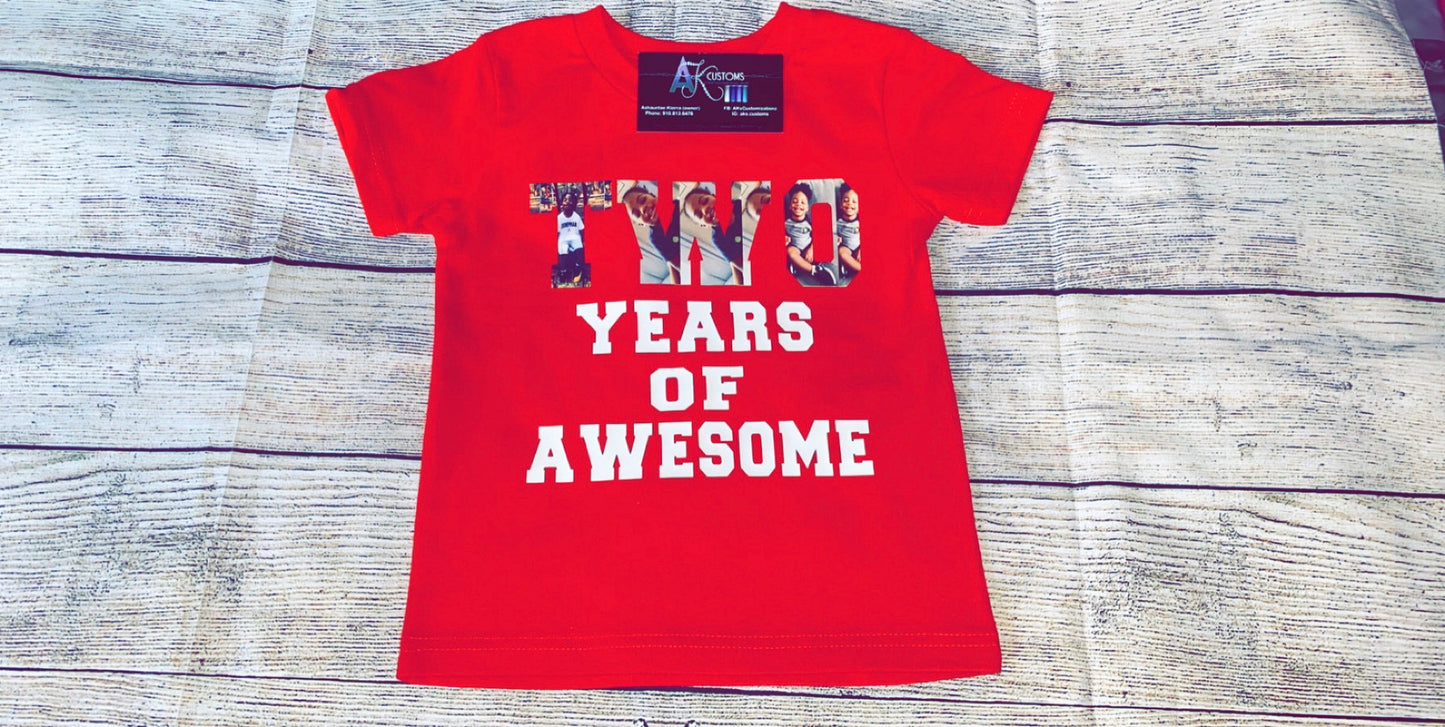 Group Custom Infant, Toddler and Youth Shirts