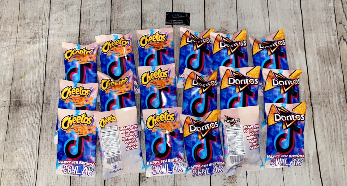 Custom Chip Bags (DOZEN)