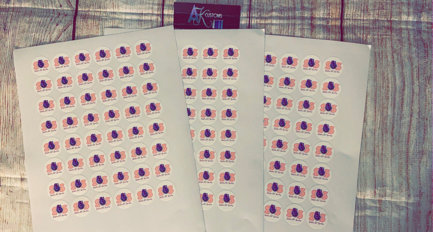 Sheet Labels (per sheet)