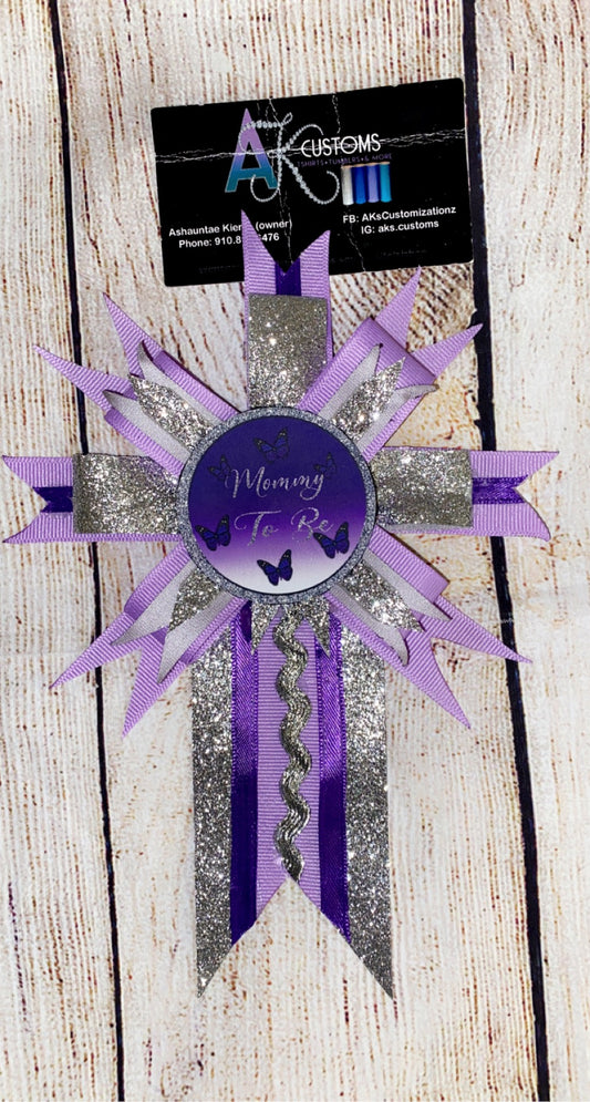 Custom Birthday/Baby Shower Pins