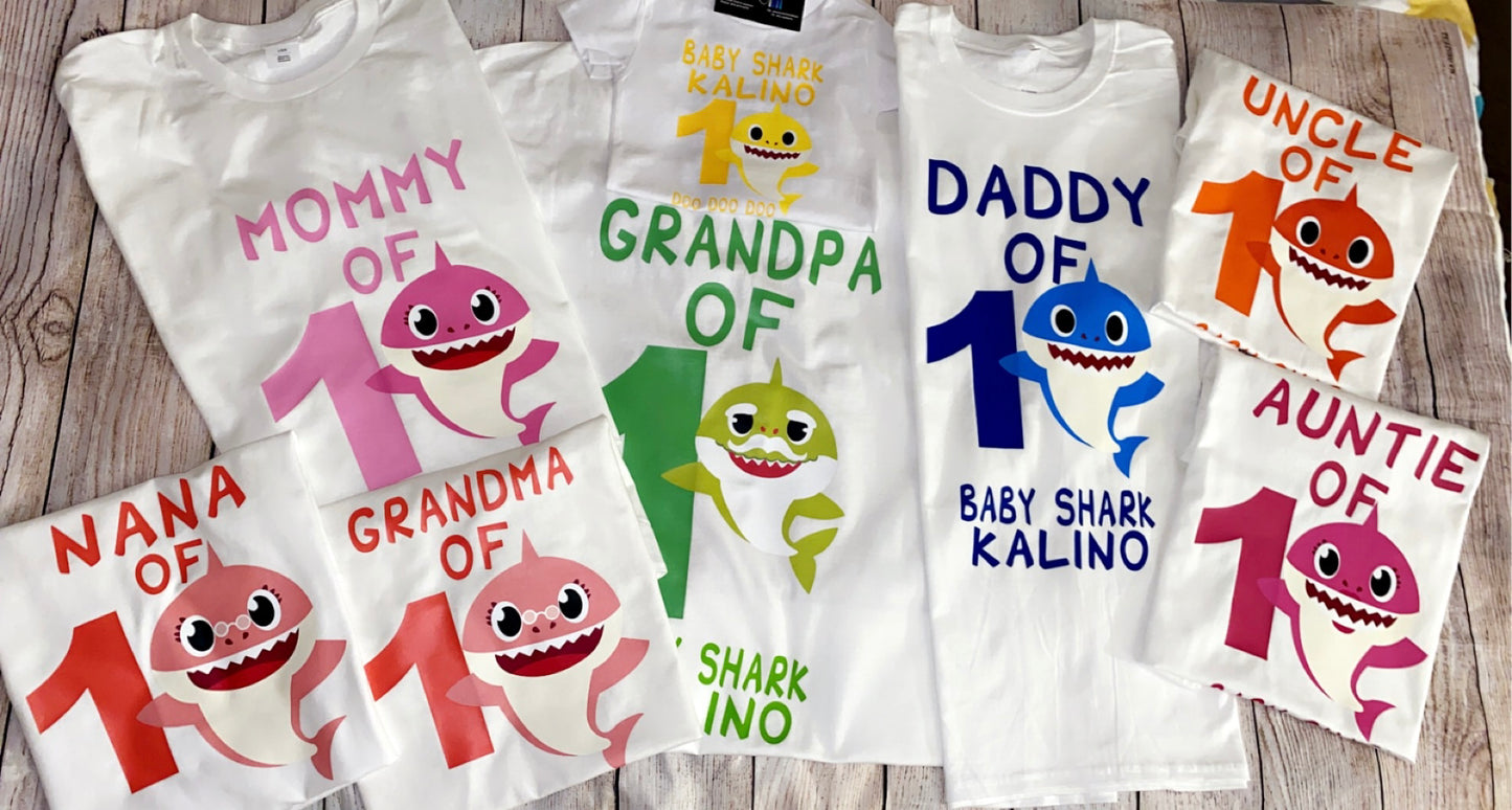 Group Shirts mixed (adult and kids sizing)