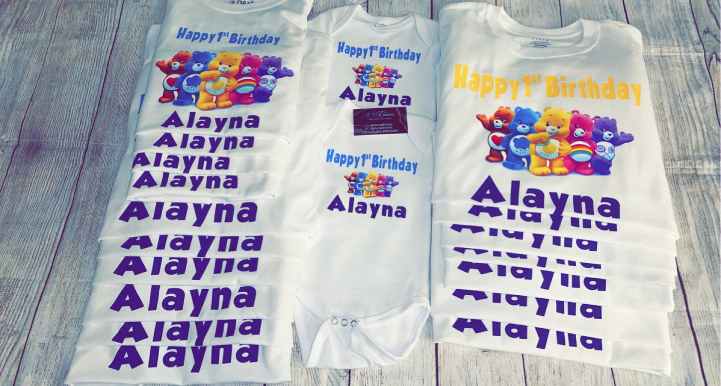 Group Shirts mixed (adult and kids sizing)
