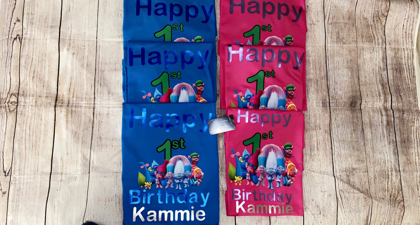Group Shirts mixed (adult and kids sizing)