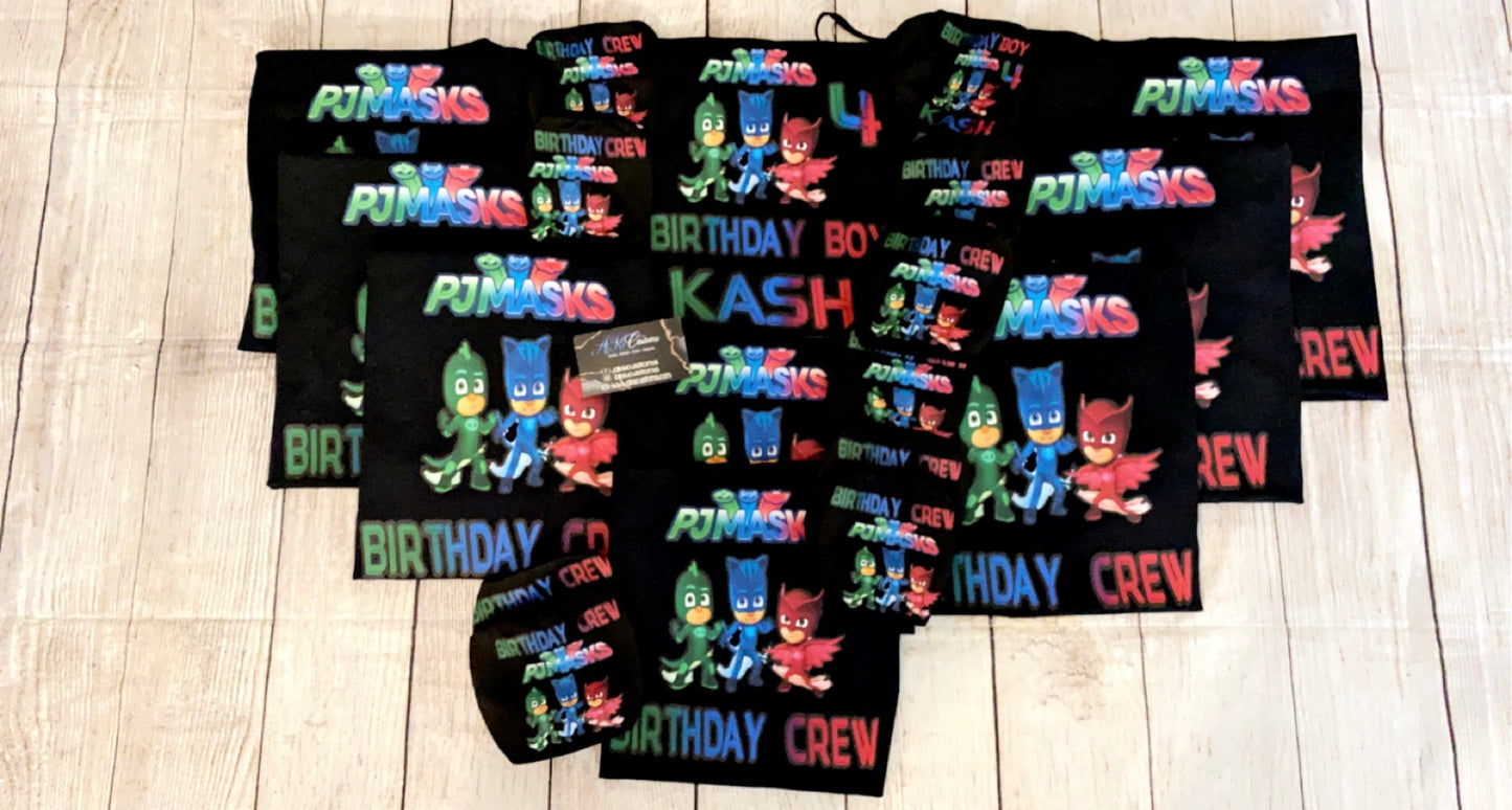Group Shirts mixed (adult and kids sizing)